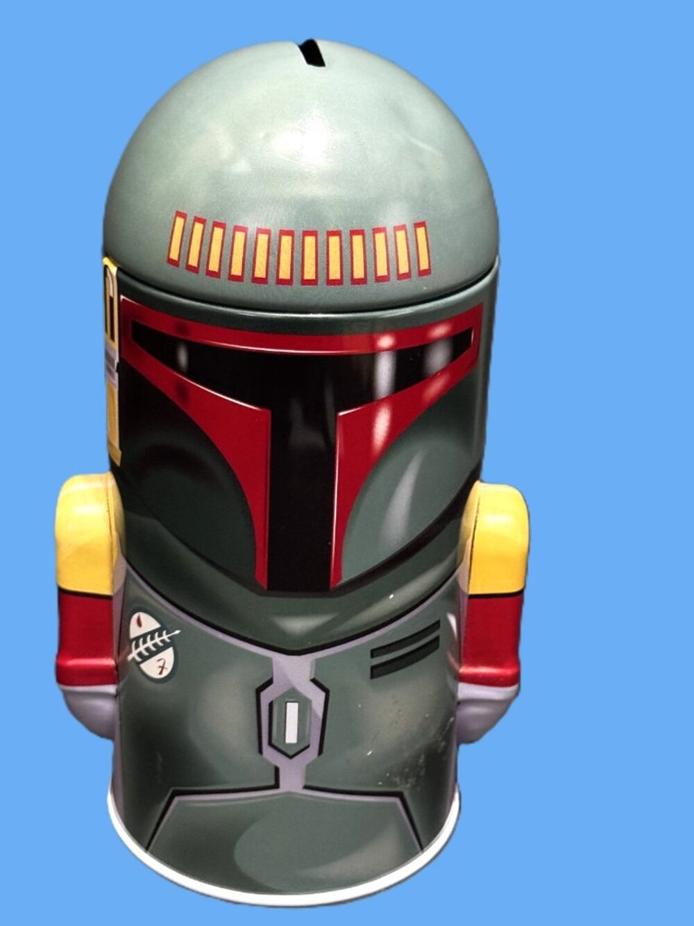 Star Wars x Tin Box Co. x Lucasfilm Boba Fett Tin Canister Coin Bank